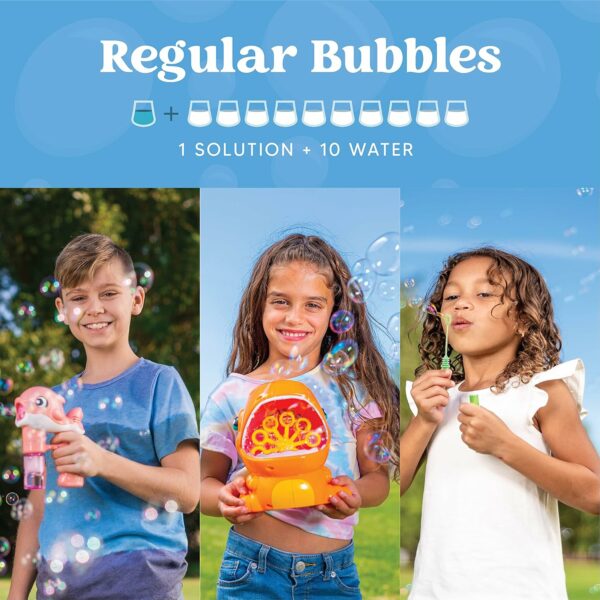 Bubble Solution Refills (Close to 1L/ 2.5 Gallon) Big Bubble Solution, Bubble Concentrated for Easter Bubbles, Bubble Machine, Bubble Gun, Bubble Wands, Bubble Mower, Bubble Juice Refills - Image 5