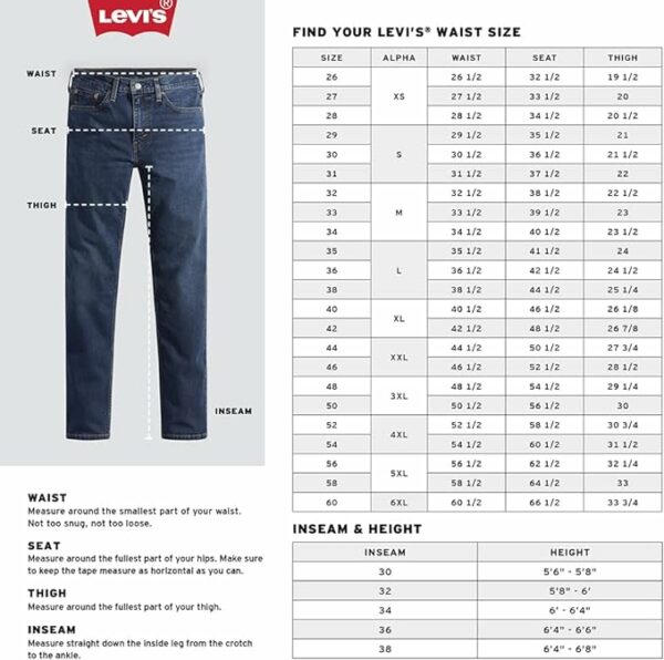 Men's 511 Slim Fit Jeans (Also Available in Big & Tall) - Image 3