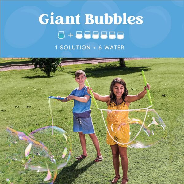 Bubble Solution Refills (Close to 1L/ 2.5 Gallon) Big Bubble Solution, Bubble Concentrated for Easter Bubbles, Bubble Machine, Bubble Gun, Bubble Wands, Bubble Mower, Bubble Juice Refills - Image 4