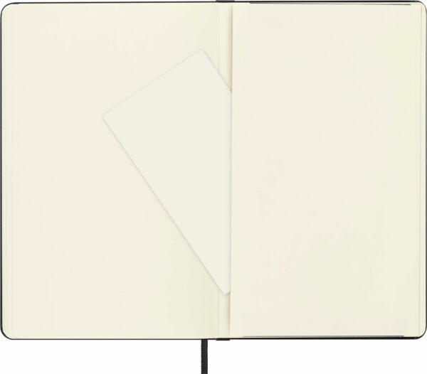 Classic Notebook, Hard Cover, Large (5" x 8.25") Plain/Blank - Image 3