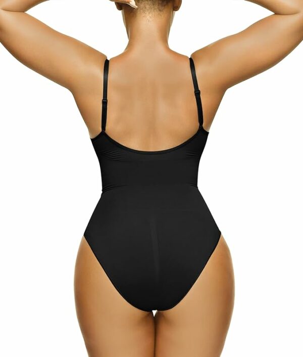 Bodysuit for Women Tummy Control Shapewear Seamless Sculpting Thong Body Shaper Tank Top - Image 6