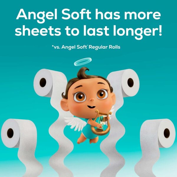 Soft Toilet Paper, 16 Mega Rolls - Image 3