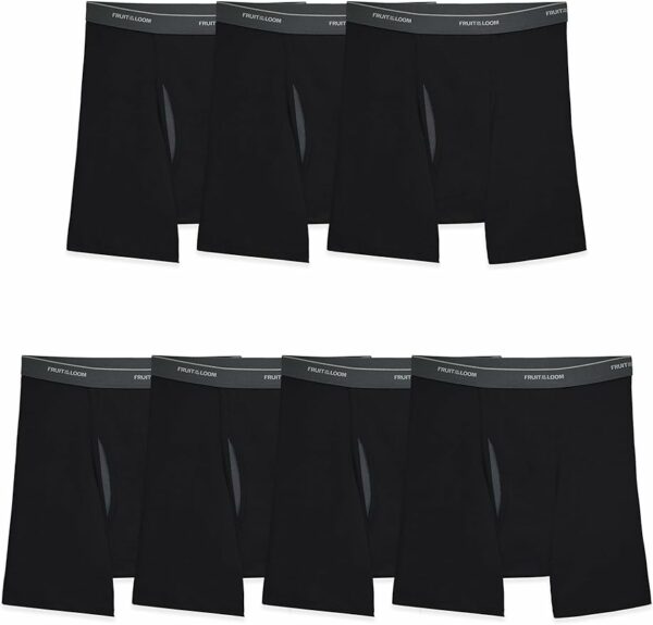 Men's Coolzone Boxer Briefs, Moisture Wicking & Breathable, Assorted Color Multipacks