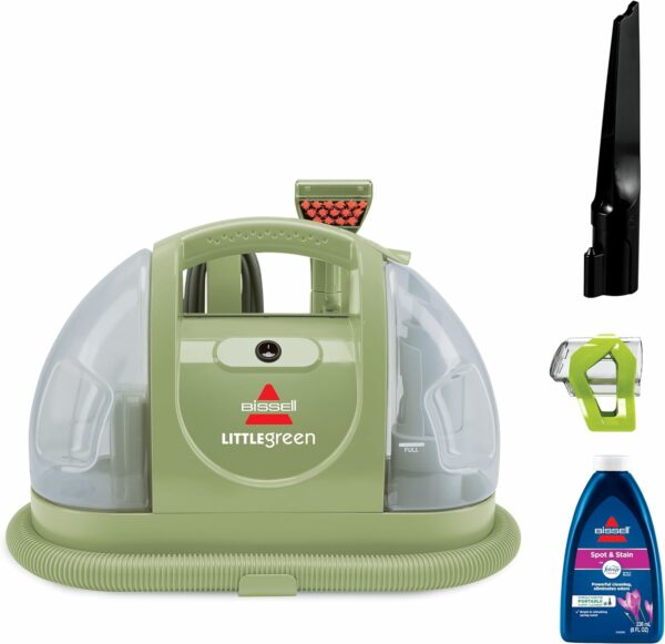 Little Green Multi-Purpose Portable Carpet and Upholstery Cleaner, Car and Auto Detailer, with Exclusive Specialty Tools