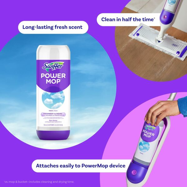 PowerMop Floor Cleaning Solution with Fresh Scent - Image 4