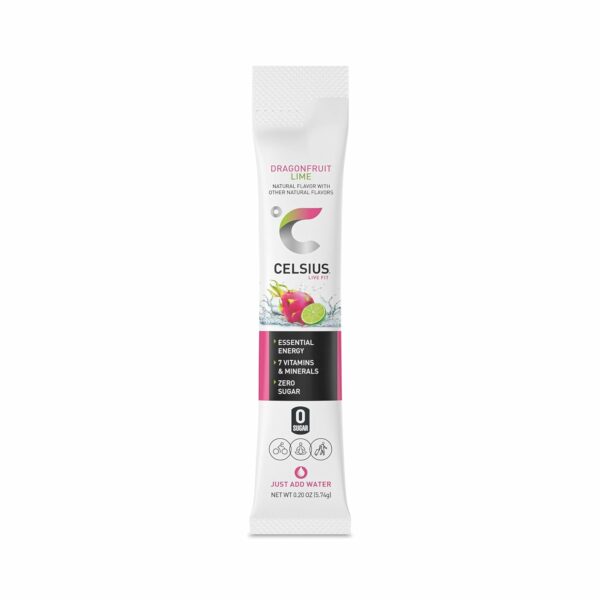 Dragonfruit Lime On-the-Go Powder Stick Packs, Zero Sugar - Image 4