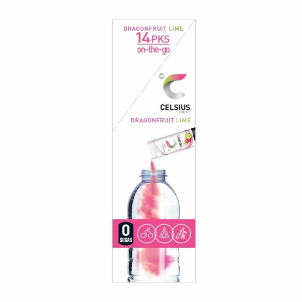 Dragonfruit Lime On-the-Go Powder Stick Packs, Zero Sugar - Image 5