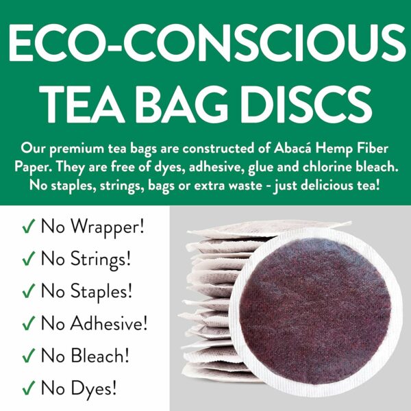 Organic Hibiscus Tea, Eco-Conscious Tea Bags - Image 5