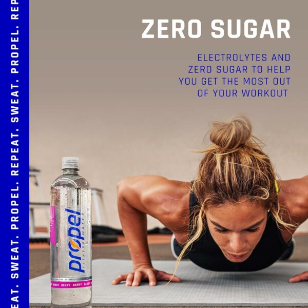 Kiwi Strawberry, Zero Calorie Sports Drinking Water with Electrolytes and Vitamins C&E - Image 6