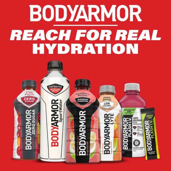 Drink Low-Calorie Sports Beverage, Peach Mango, Coconut Water Hydration, Natural Flavors With Vitamins, Potassium-Packed Electrolytes, Perfect For Athletes - Image 6