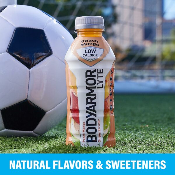 Drink Low-Calorie Sports Beverage, Peach Mango, Coconut Water Hydration, Natural Flavors With Vitamins, Potassium-Packed Electrolytes, Perfect For Athletes - Image 7